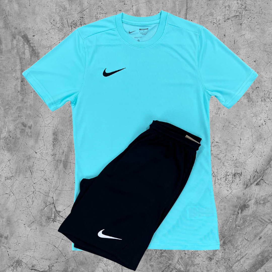 Nike Dri-Fit Set - TURQUOISE / BLACK – The Drip Corner UK