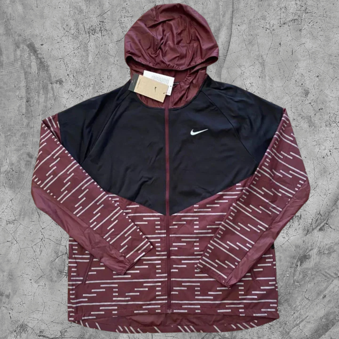 Nike best sale burgundy jacket